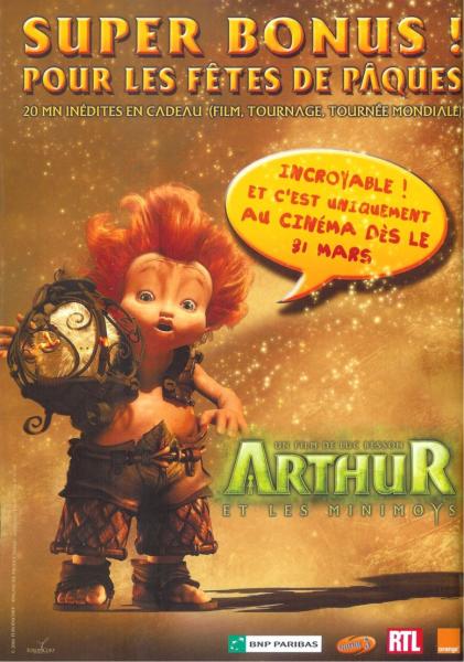 Le retour d'Arthur et les minimoys