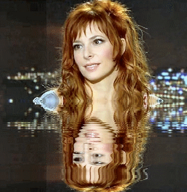 Myl�ne et la  TV....