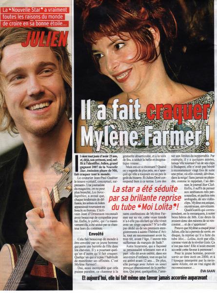 Myl�ne aurait craqu�e!!!!